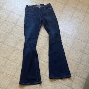 Frame Denim  Indigo Flare Jeans
